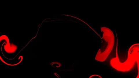 Abstract red ink background Stock Footage 125201490