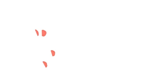 Abstract Red ink drop in water on a white background for effects with Alpha Stock Footage 94520169
