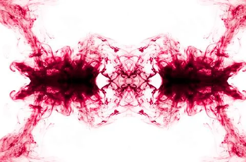 Abstract red ink flame background Stock Photos