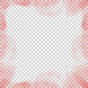 Abstract Red Ink Frame Foto stock