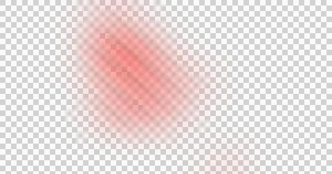 Abstract red ink splash on white background. Vibrant liquid art texture for Illustrazione stock
