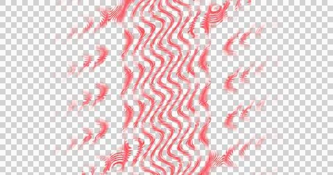 Abstract red ink swirl pattern on white background. Vibrant fluid art design for Stock Illustration