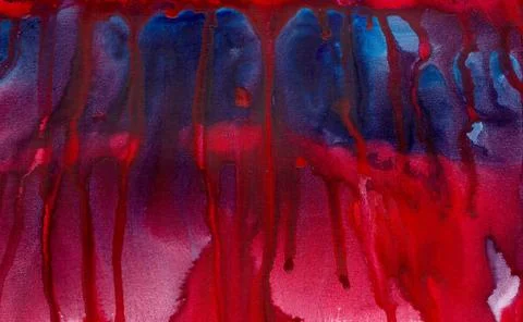 Abstract red landscape background Stock Illustration