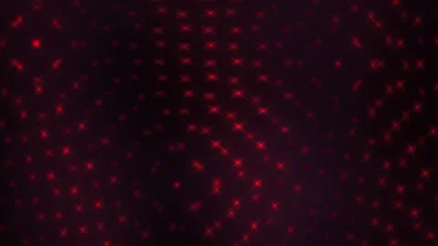 Abstract Red Laser Light Pattern Moving on Dark Background. Stock Footage 341803777