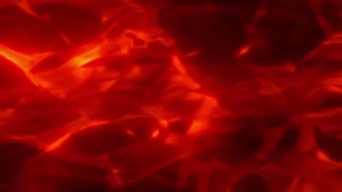 Abstract Red Lava Background With Fiery Molten Flow Texture Stock-Footage 332299013