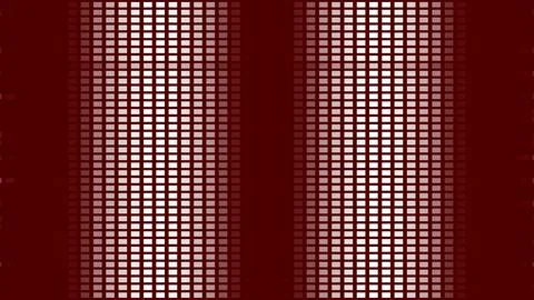 Abstract red LED light pattern. Modern digital background for technology themes Stock Illustration