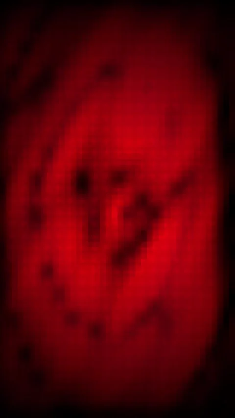 Abstract red light beam effect: Cinematic, glowing neon energy background vid Stock Footage 345493117