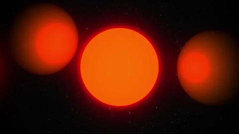 Abstract Red Light Bokeh Animation Stock Footage 307629356