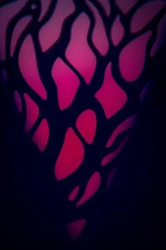 Abstract red light branches shadow pattern background Foto stock