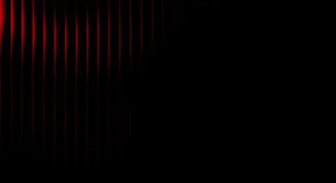 Abstract Red Light Columns Against Black Background, Vertical Lines, Minima.. Stock Illustration