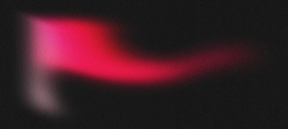 Abstract red light gradient texture on black background Stock Illustration
