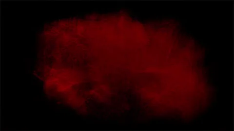 Abstract red light motion with soft blur and glowing diffusion, smooth gradient  Stock Footage 296863166