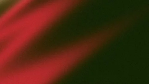 Abstract red light streaks on dark green background with motion blur Stock Footage 339195733