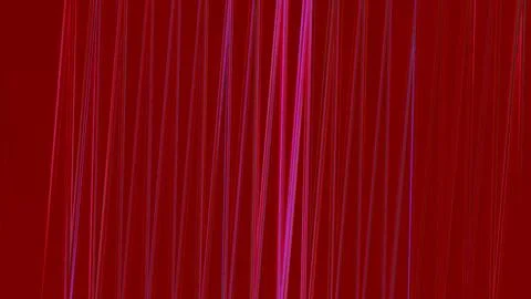 Abstract red light streaks. Dynamic digital art with vibrant colors and motion Stock Illustration