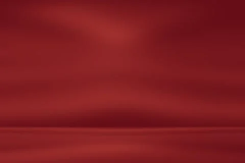 Abstract red light studio background with gradient. Illustrazione stock
