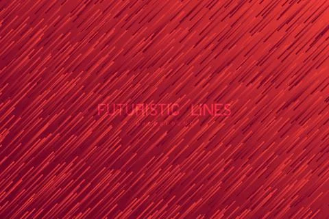 Abstract red line pattern of fluid pattern design background. Stock Illustration