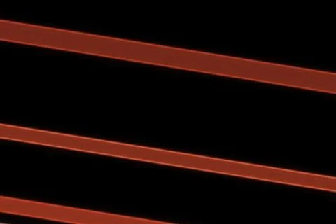 Abstract red lines on black background with glowing effect Stock Illustration