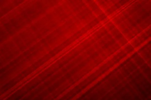 Abstract red lines drawn by light on a black background Stock Illustration