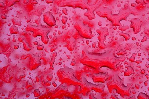Abstract red liquid background Stock Photos