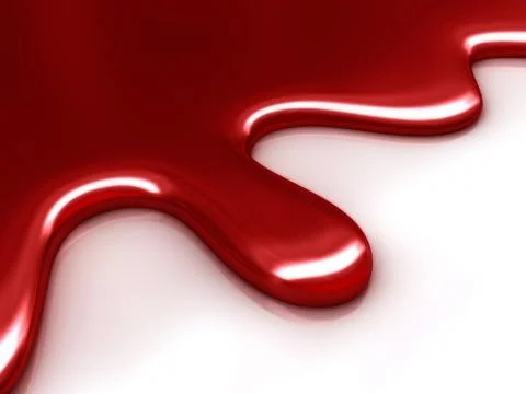 Abstract Red Liquid Stock Illustration