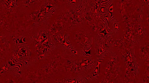 Abstract red liquid metal surface animation, great for futuristic Vídeos de archivo 313023166
