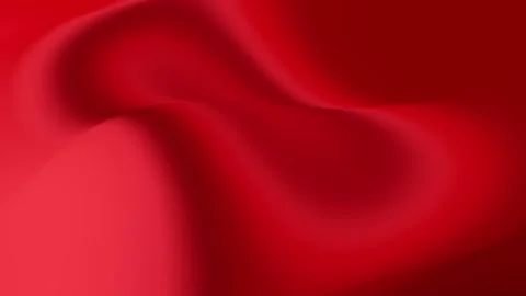 Abstract red liquid wave background, smooth loop 스톡 동영상 345066492