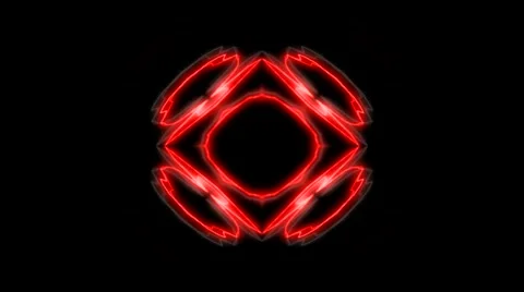 Abstract red loop for a Vj_24 Видео 48802720