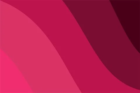Abstract red magenta gradient curved background with smooth flowing wave shap Illustrazione stock