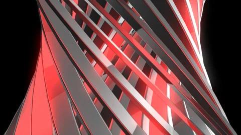 Abstract red metal background with lines Stock Footage 242320625