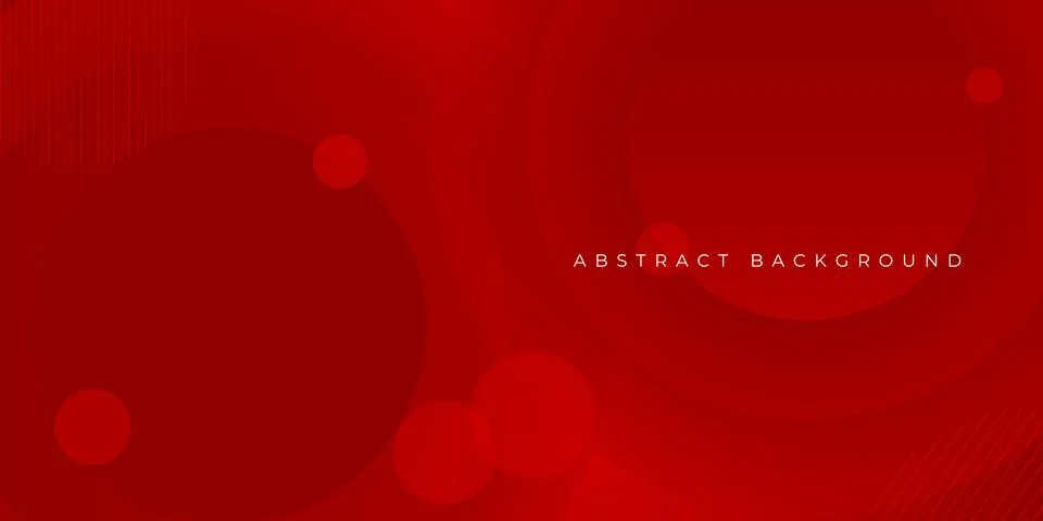 Abstract red minimal background with space. Dynamic shape composition. vect.. Stock Illustration