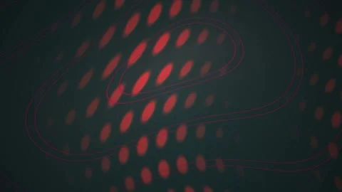 Abstract Red Motion Background with Shifting Lines and Dots for Modern Tech.. Stock Footage 343690278
