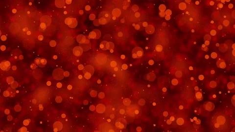 Abstract red Moving Glitter Lights background. dot ball and particle flying.. Stock Footage 293486486