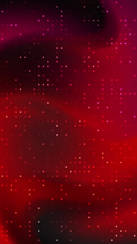 Abstract Red Nebula With Sparkling Particles And Glowing Light Effects Stock Footage 339709504