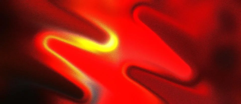 Abstract Red Neon Gradient Wave Background Illustrazione stock