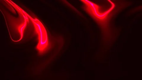 Abstract Red Neon Light Waves Flowing Dark Black Friday Sale Motion Backgroun Video stock 346990559