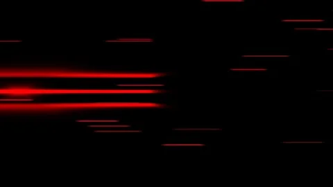 Abstract red neon line moving technology loop motion background. Stock Footage 298840329