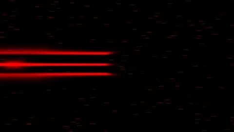 Abstract red neon line moving technology loop motion background. Stock Footage 298840489