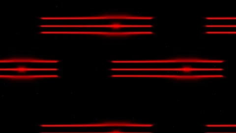 Abstract red neon line moving technology loop motion background. Stock Footage 298844100