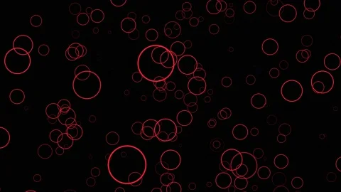 Abstract red neon shapes background 動画素材 163335746