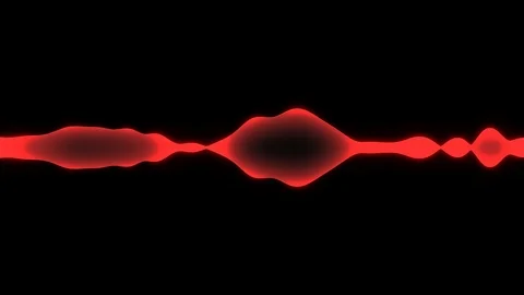 Abstract Red Neon Vibrant Audio Music Fr Stock Video Pond5