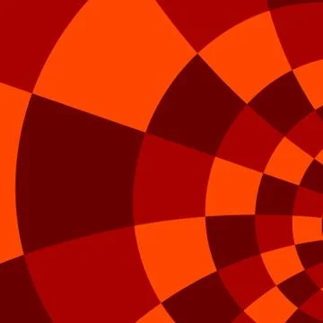 Abstract red orange background - mosaic pattern イラスト素材