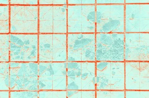 Abstract red, orange, celadon and aquamarine colors background for design 스톡 일러스트