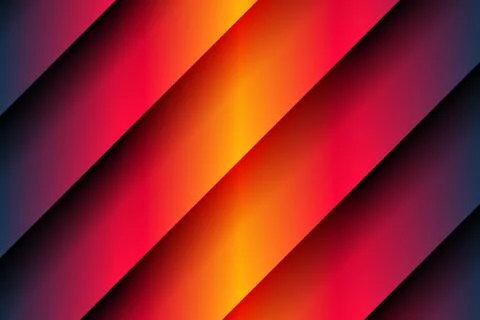Abstract Red Orange Diagonal Gradient Stripes Background Ilustración de archivo