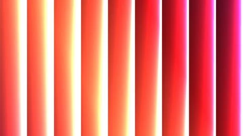 Abstract Red Orange Neon Vertical Light Bars Background Stock Illustration