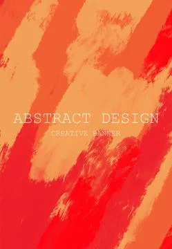 Abstract Red Orange paint Background. Vector illustration design Stock Illustration