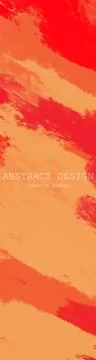Abstract Red Orange paint Background. Vector illustration design Stock Illustration