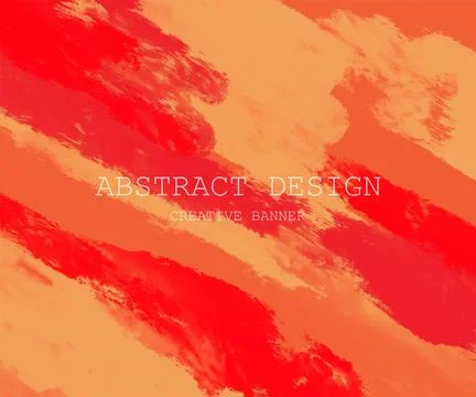 Abstract Red Orange paint Background. Vector illustration design Stock Illustration