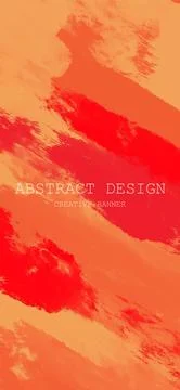 Abstract Red Orange paint Background. Vector illustration design Stock Illustration