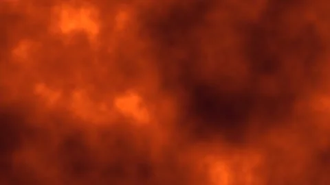Abstract Red Orange Smoke Seamless Loop Video stock 340516213