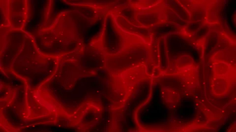 Abstract Red Organic Energy Flow with Small Particles Seamless Loop Stock Footage 339705585